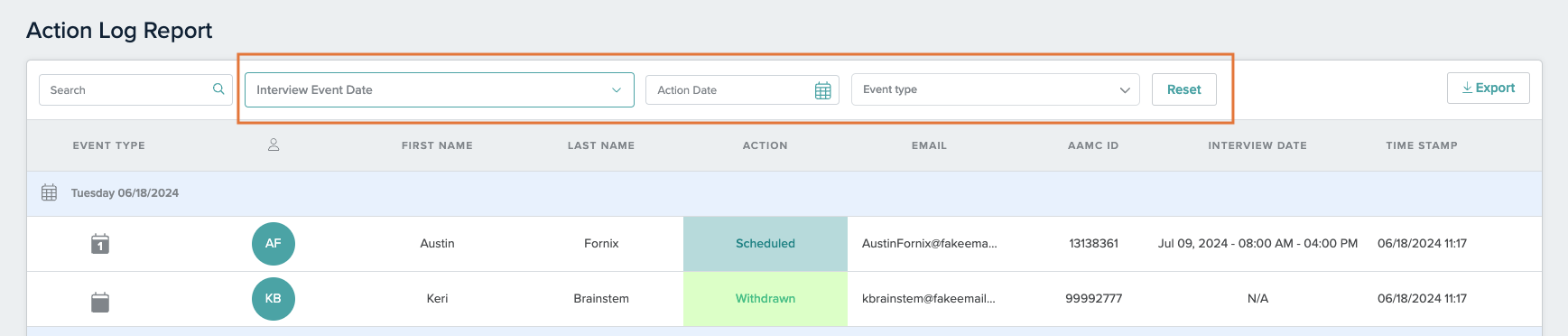 Action Log Report Filters.png